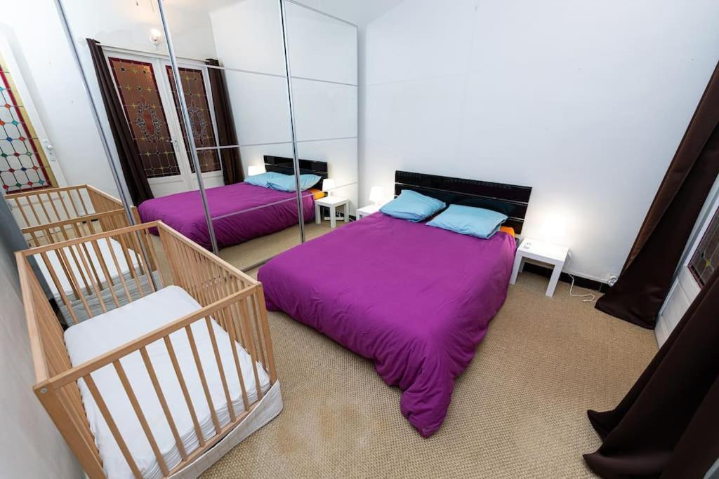 Anna-Maria : Grand Appartement 10 Personnes+Parking Prive -Actif+ Location- Marseille Exterior photo